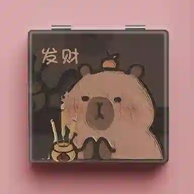 计轩 随身手持折叠化妆镜