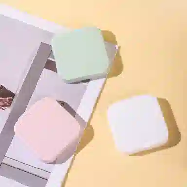 计轩 翻盖塑料镜子 折叠随身方形高清