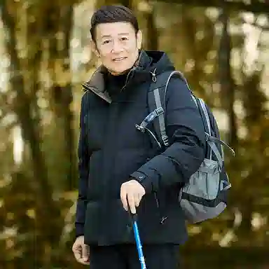 雅鹿 加厚休闲连帽羽绒服 男款