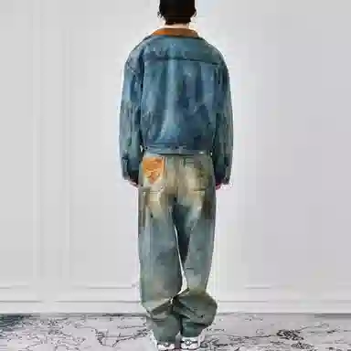 BIRTH OF ROYAL CHILD Jeans Blue