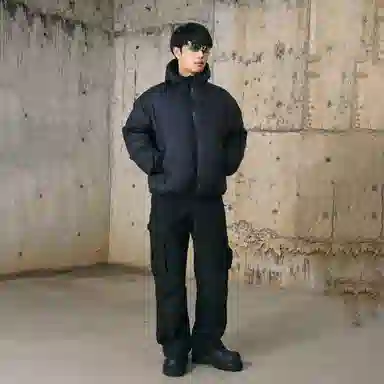 ENSHADOWER Graphene Heated Quilted Hoodie Down Jacket Black