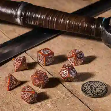The Witcher Dice Set Geralt