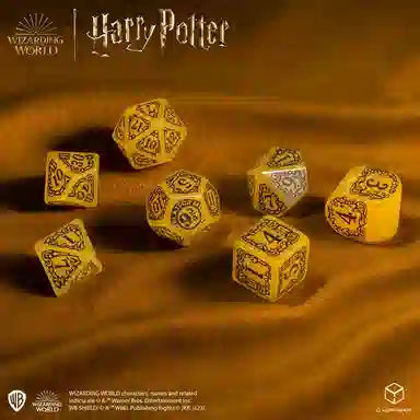 趣骰工坊 哈利波特 赫奇帕奇 黄色 骰子 桌游