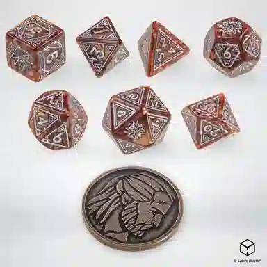 The Witcher Dice Set Geralt