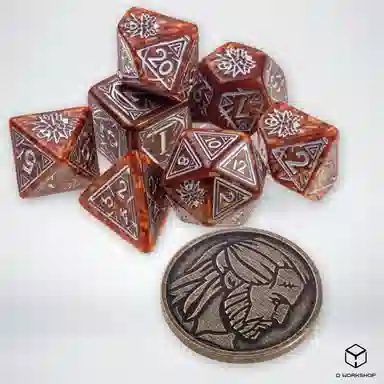 The Witcher Dice Set Geralt