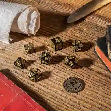 The Witcher Dice Set Vesemir