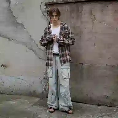 heartboon Denim Cargo Jeans