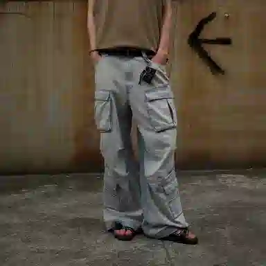 heartboon Denim Cargo Jeans