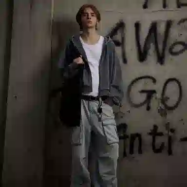 heartboon Denim Cargo Jeans