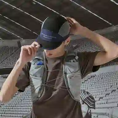 the MAD HATcher Lightweight Colorblock Cap