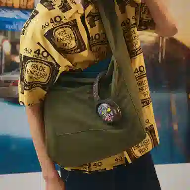 the MAD HATcher Stereo Series Crossbody Bag