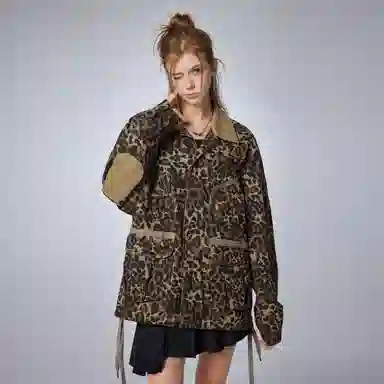 Guuka Vintage Leopard Jacket