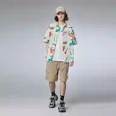 Guuka Hawaiian Shirt White