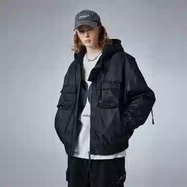 Guuka Bomber Jacket Black