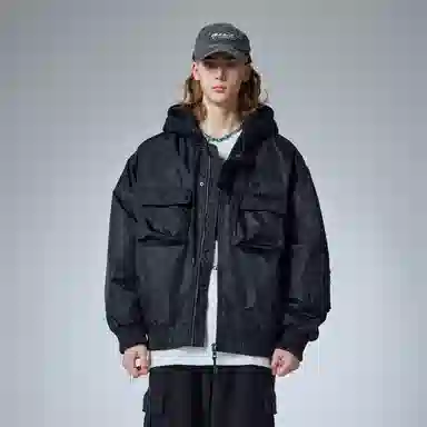 Guuka Bomber Jacket Black