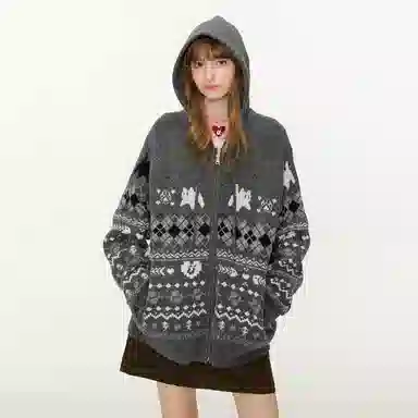Guuka Cat Series Cardigan
