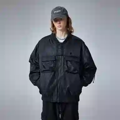 Guuka Bomber Jacket Black