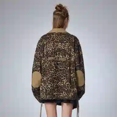 Guuka Vintage Leopard Jacket