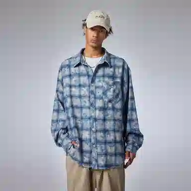 Guuka Vintage Plaid Shirt