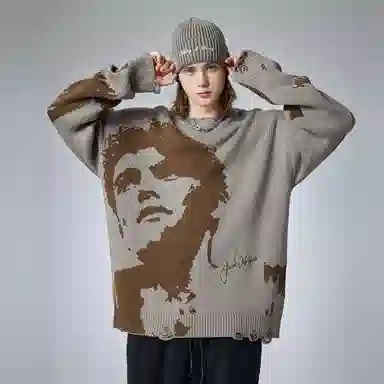 Guuka Sweater Cement Gray