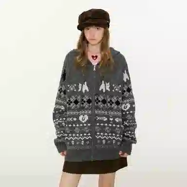 Guuka Cat Series Cardigan