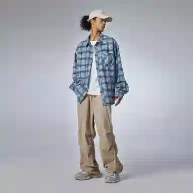 Guuka Vintage Plaid Shirt