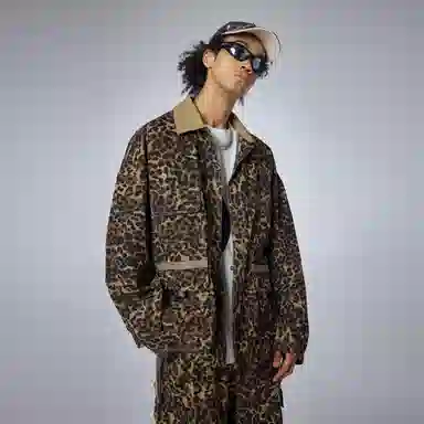 Guuka Vintage Leopard Jacket