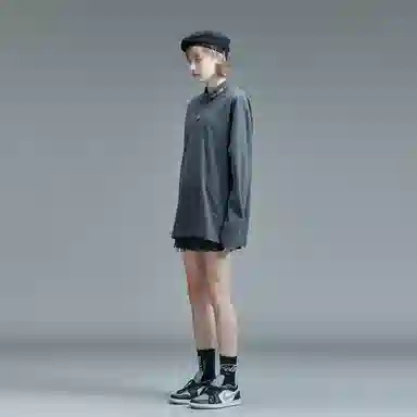 Guuka Cleanfit Long Sleeve Tee White