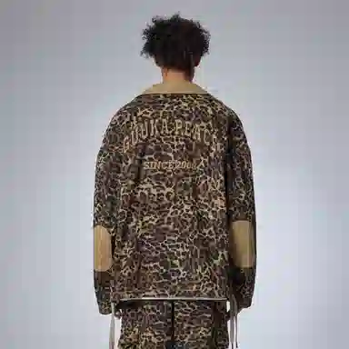 Guuka Vintage Leopard Jacket
