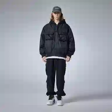 Guuka Bomber Jacket Black