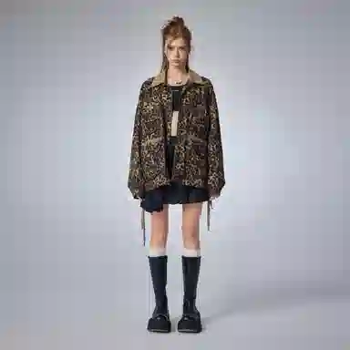 Guuka Vintage Leopard Jacket