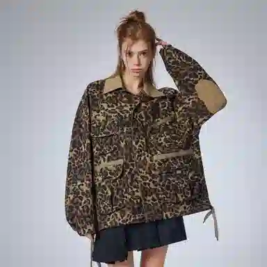 Guuka Vintage Leopard Jacket