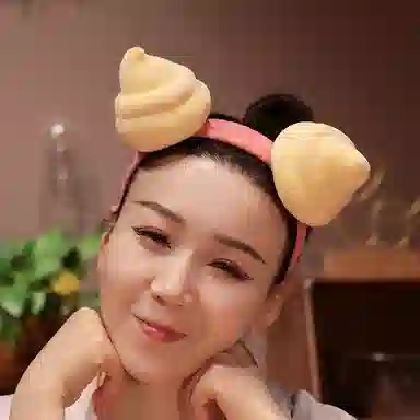 嗷嗷熊 创意搞怪便便发箍 可爱治愈 玩偶周边