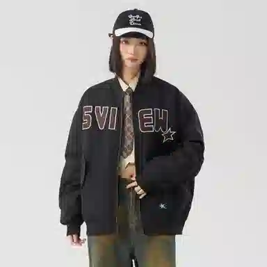 S.view Retro Star Logo Cotton Jacket