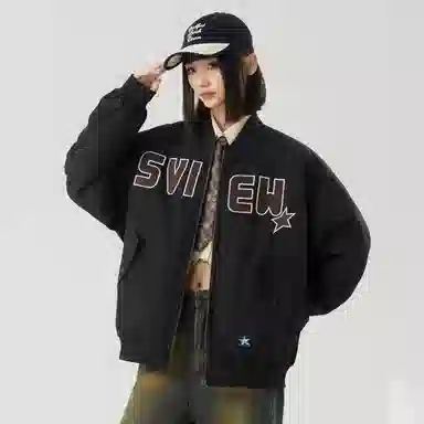 S.view Retro Star Logo Cotton Jacket