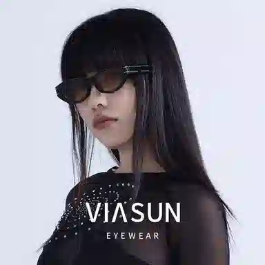 薇尚 窄框个性潮流猫眼小框欧美高级感街拍出片方圆脸显瘦复古防晒防紫外线 太阳眼镜 男女同款情侣款