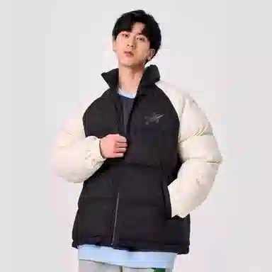 TURNTHETABLES FW22 Pleated Texture Puffer Coat