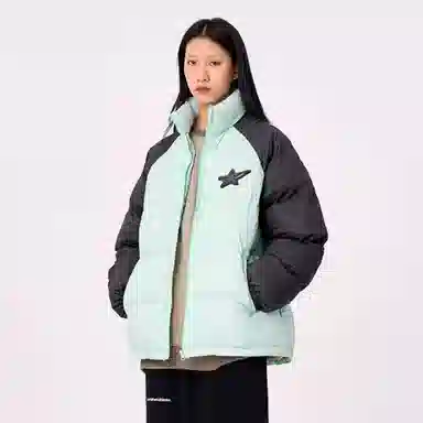 TURNTHETABLES FW22 Pleated Texture Puffer Coat