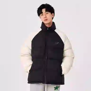 TURNTHETABLES FW22 Pleated Texture Puffer Coat