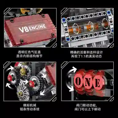 ROYDEN V8 301-600pcs G8909