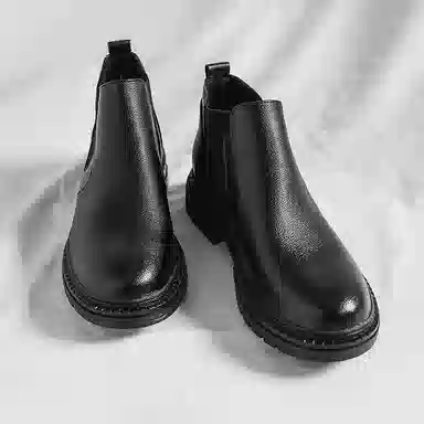 PinYi Chelsea Boots Black