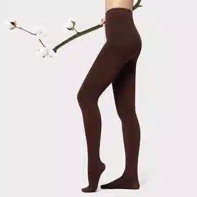 黄小姐 舒适高弹复古连裤袜 女款