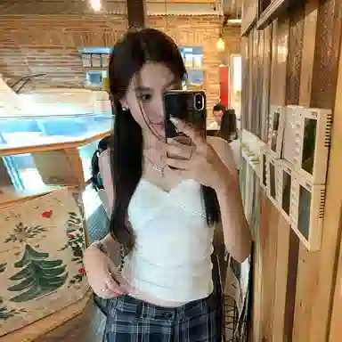 莫代尔 通勤时尚舒适休闲吊带 女款