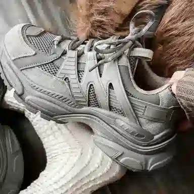 Beau Today Casual Mesh Sneakers Gray