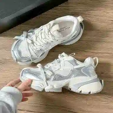 Beau Today Low Top Sneakers White Green