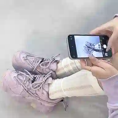 Beau Today Retro Dad Sneakers Space Grey