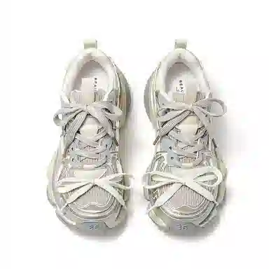 Beau Today Low Top Sneakers White Green