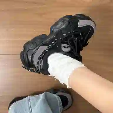 Beau Today Retro Dad Sneakers Space Grey