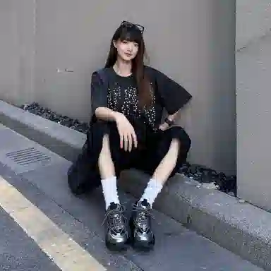 Beau Today Retro Dad Sneakers Space Grey