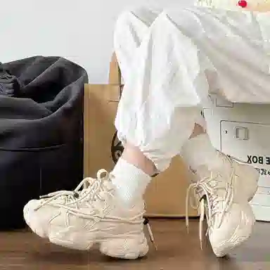 Beau Today Retro Dad Sneakers Space Grey